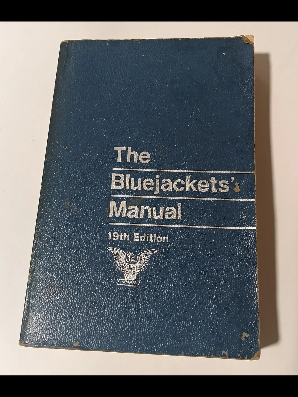 The Bluejackets' Manual 19th Edition - Blue Notebook